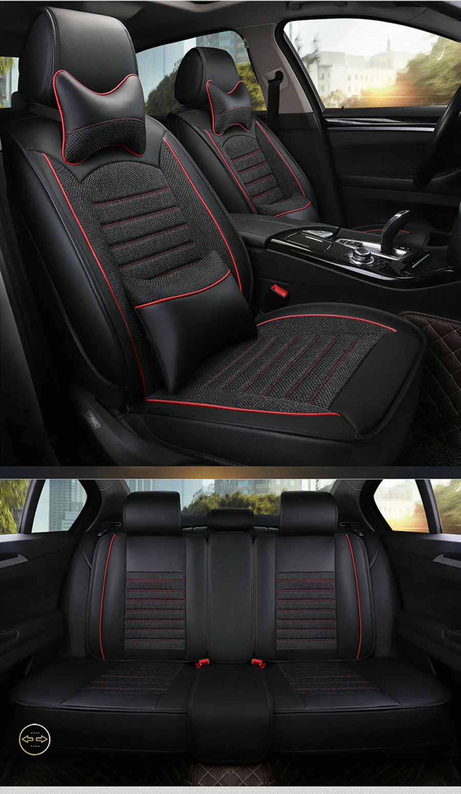Универсальный кожаный чехол для автомобильного сиденья для mitsubishi lancer 10 ASX Pajero 4 2 outlander xl автомобильные аксессуары чехол на сиденье автомобиля-Стайлинг