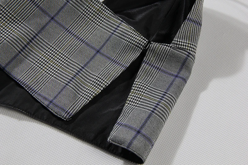 TWOTWINSTYLE домашний летний женский топ-труба с тонкими бретельками, клетчатый хит цветов, модные топы, новинка, элегантная одежда
