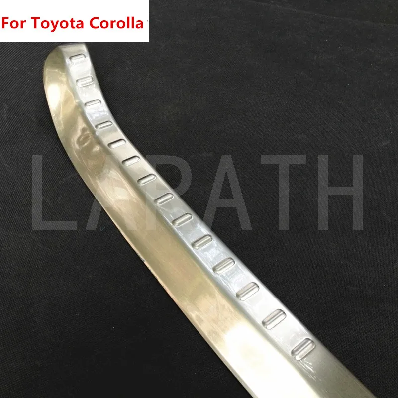 Для Toyota Corolla 2014 2015 2016 2017 нержавеющая сталь внутренняя задняя защитная накладка на