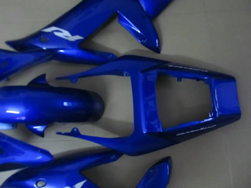 Комплект обтекателей для мотоцикла YAMAHA YZFR1 02 03 YZF R1 2002 2003 YZF1000 yzfr1 ABS полностью синий