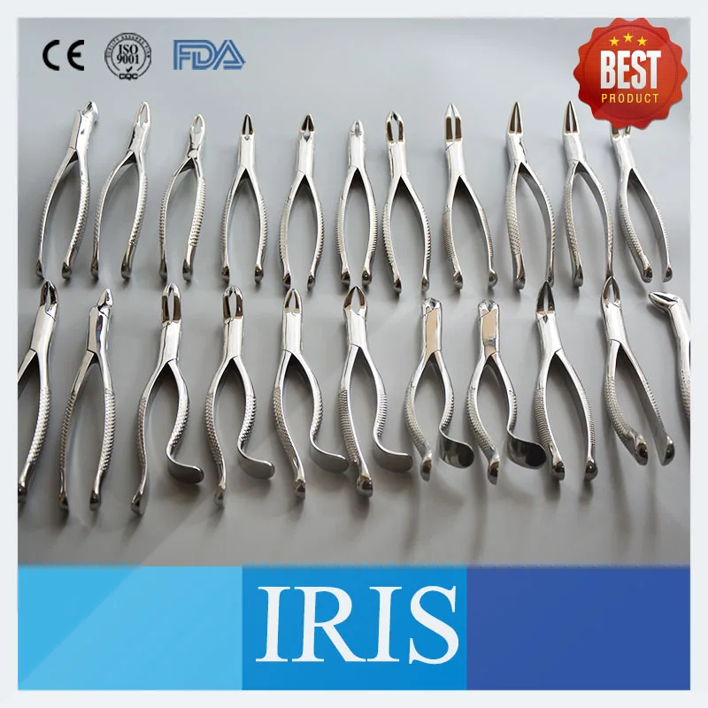 Высокое качество 23 шт./компл. зубные зубы из нержавеющей стали для взрослых