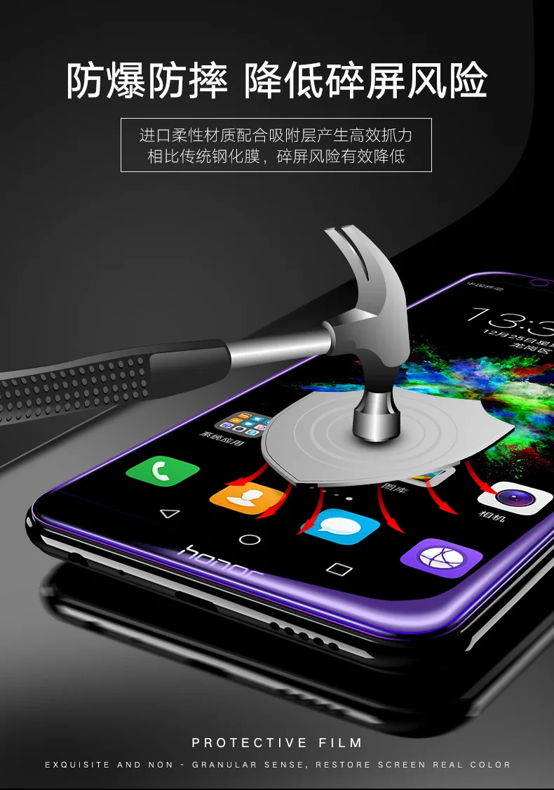 Гидрогелевая Защитная 3d-пленка с полным покрытием для Xiaomi Mi8 Mi 8SE A2 6X Note 3 Mix 2S Mix3 7