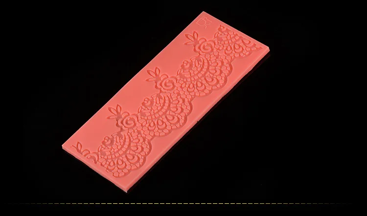 1PCS Beautiful Lace Cake Mold Shape Food Grade Silicone Decorating Tool Chocolate Baking Ice Sugarcraft | Дом и сад