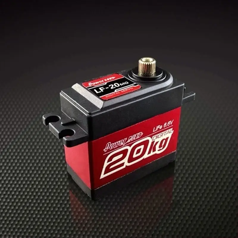 

FATJAY Power HD LF-20MG 4,8-6,5 V цифровой сервопривод с супер крутящим моментом, металлическая Шестерня для радиоуправляемых машинок-багги