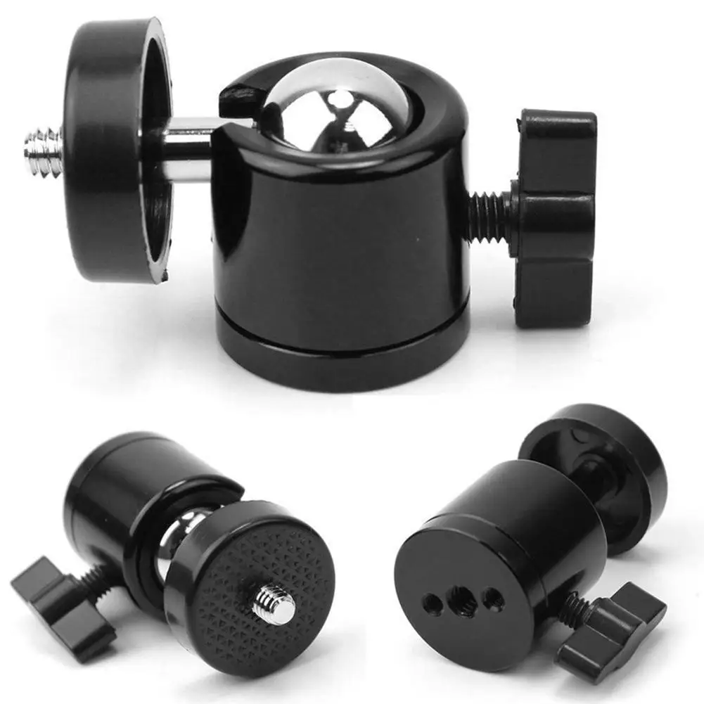 Yiwa Mini 360 Поворотная шариковая головка для DSLR камеры Адаптер штатива 1/4 винтовое