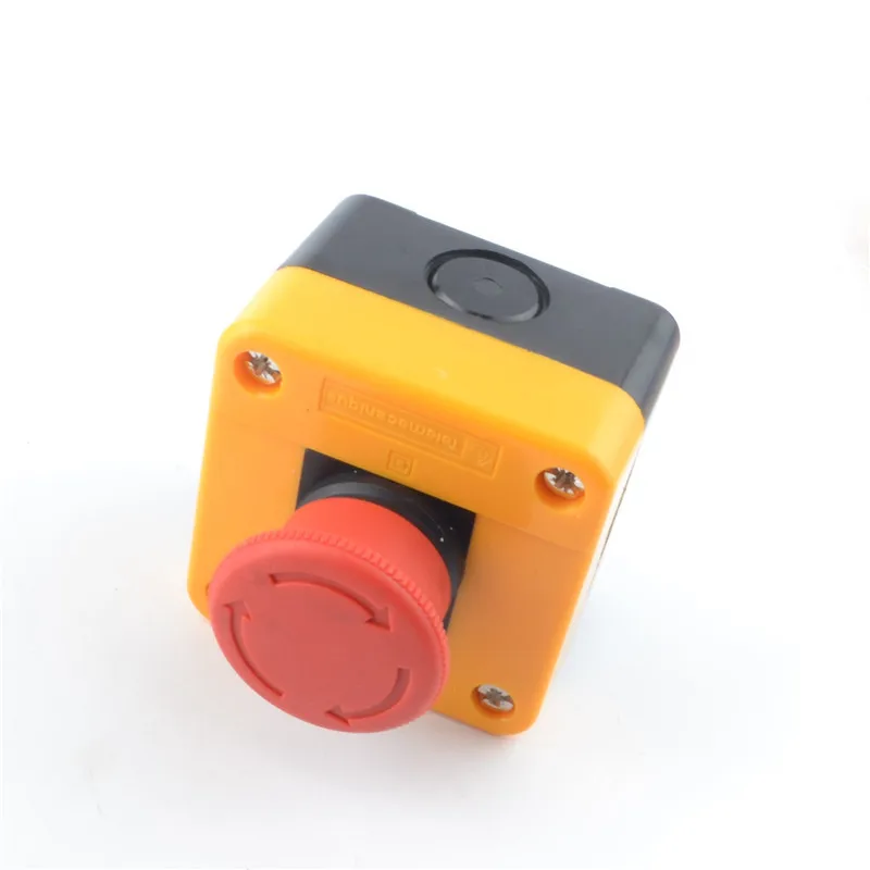 Красный гриб Аварийная остановка кнопка переключатель NO + NC|mushroom pendant|switch outletswitch