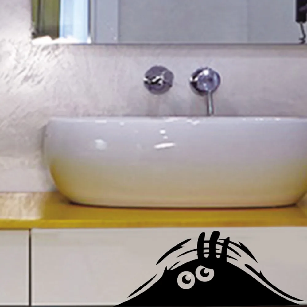 Горячая Распродажа стикер автомобиля s Забавный подглядывающий Монстр Авто