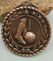 football medals exclusive design of russian silver badge the best lucky medal communication abilityself confidence developing