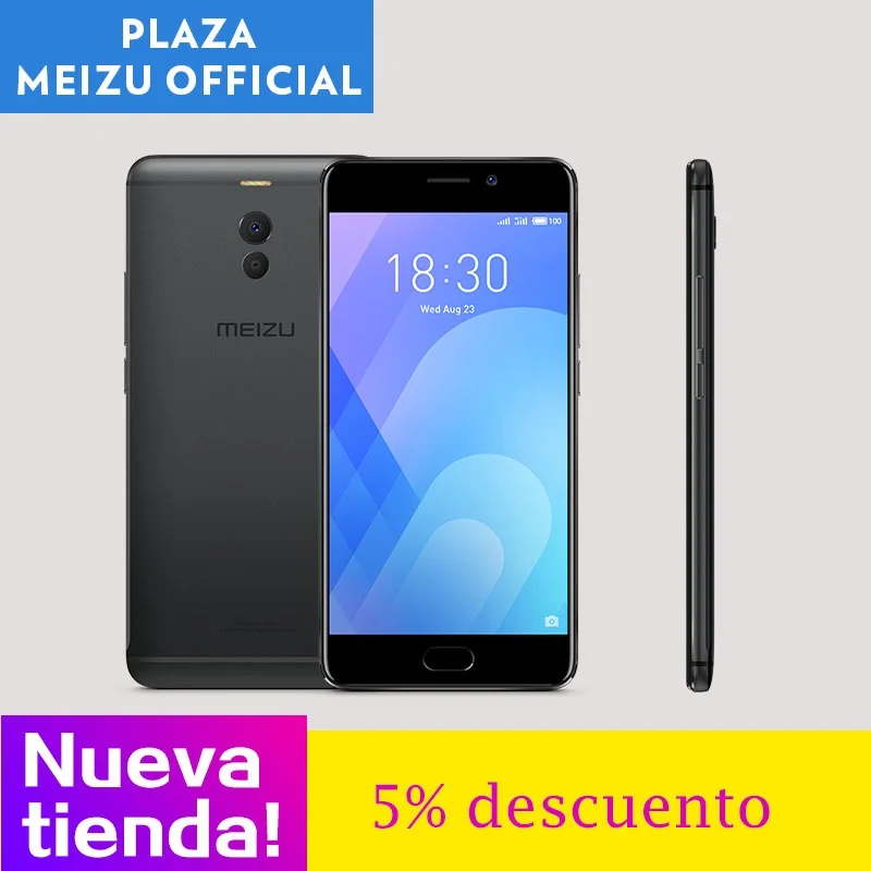 Оригинал Meizu M6 Примечание 3 ГБ 32 4G LTE сотовый телефон Восьмиядерный процессор