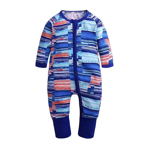 Style 22 Одежда для новорожденных девочек хлопковые детские комбинезоны для мальчиков с длинными рукавами и надписями, пижамы Детский комбинезон унисекс для малышей, От 0 до 2 лет, BBR2264 - Цвет: Style 22
