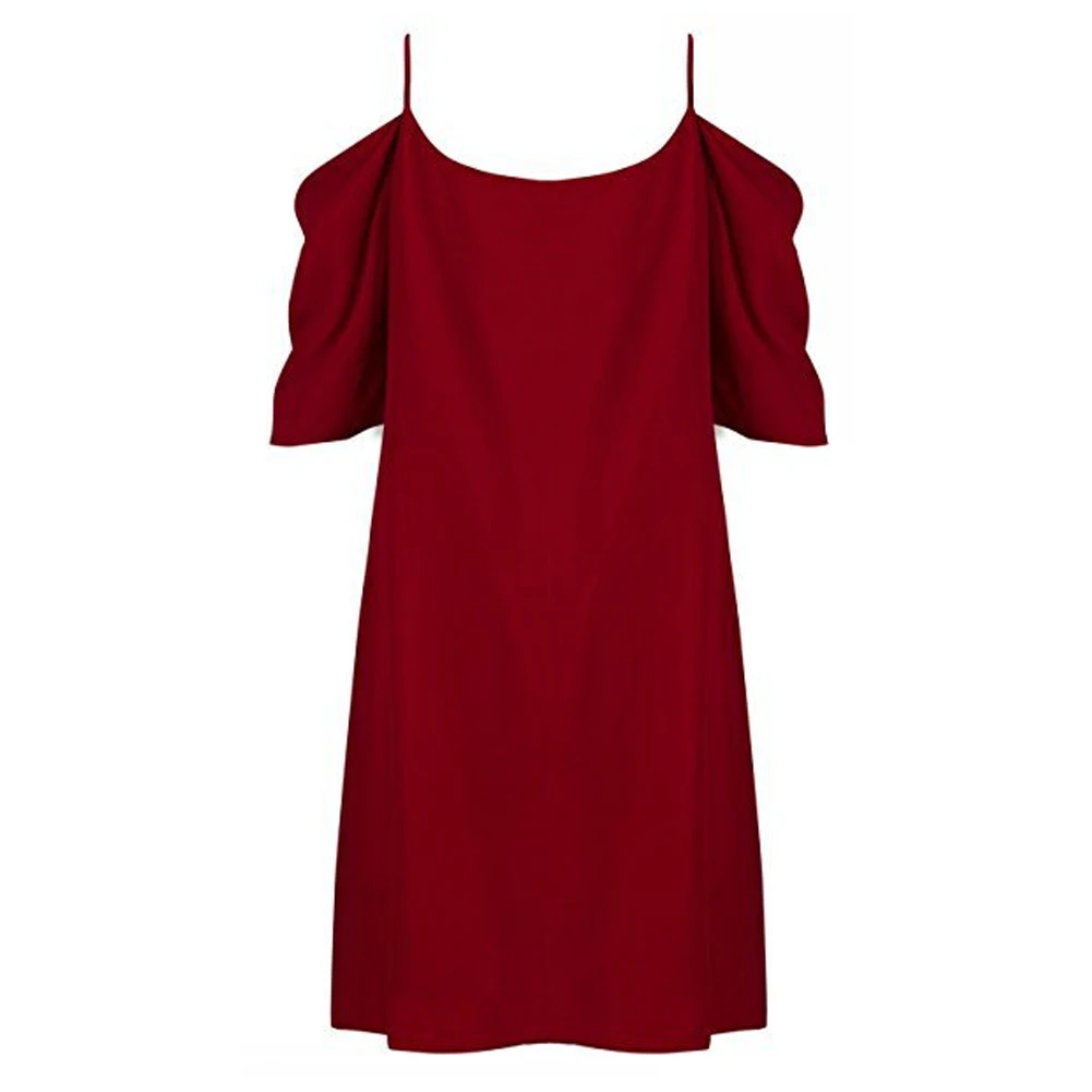 Летние для женщин Повседневное короткий рукав шифоновые платья Дамская мода с