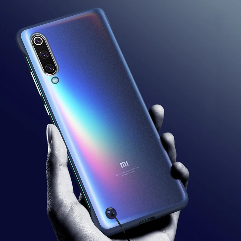 Для Xiaomi Mi 9 CC9 A3 чехол прозрачный каркас матовый жесткий задняя крышка для Mi9 SE CC9e