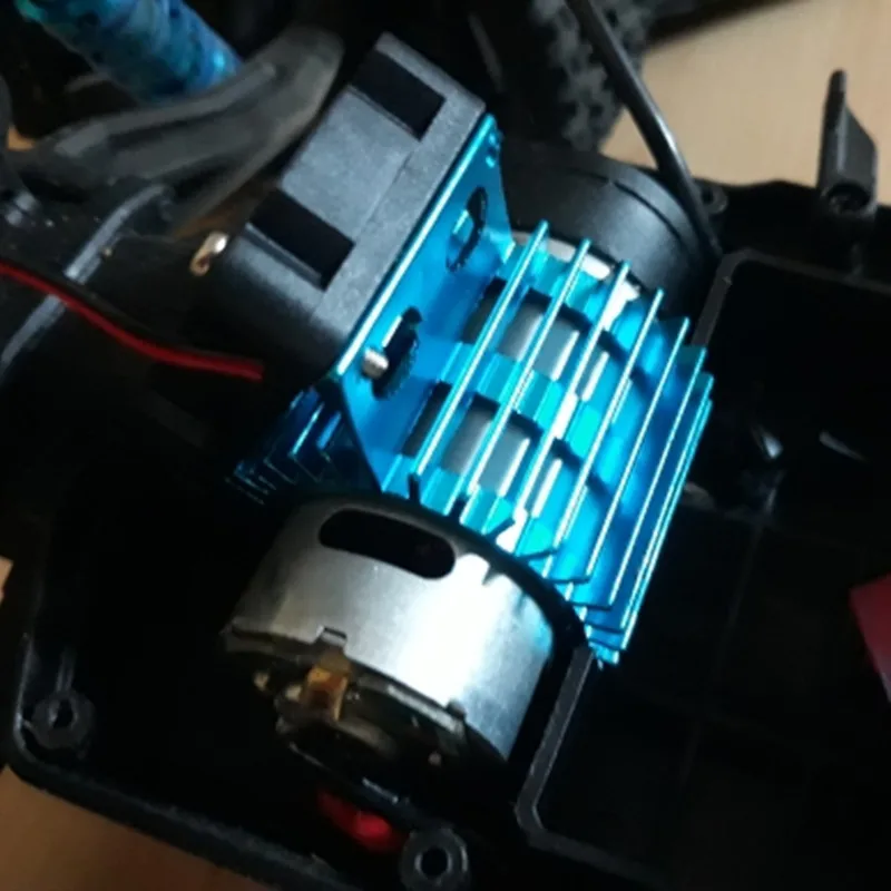 RC автомобильный алюминиевый сплав 380 390 мотор 28006 радиатор радиатора DC 5V 0.12A