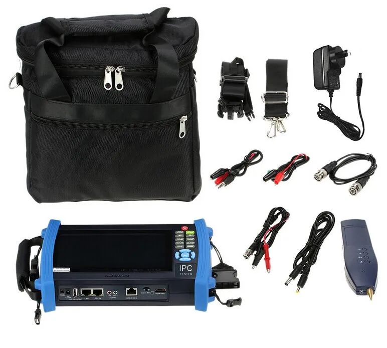 7-дюймовый CCTV IP камера тестер сенсорный экран монитор SDI/AHD/TVI/CVI HDMI 1080 P/PTZ/POE/WIFI/FTP