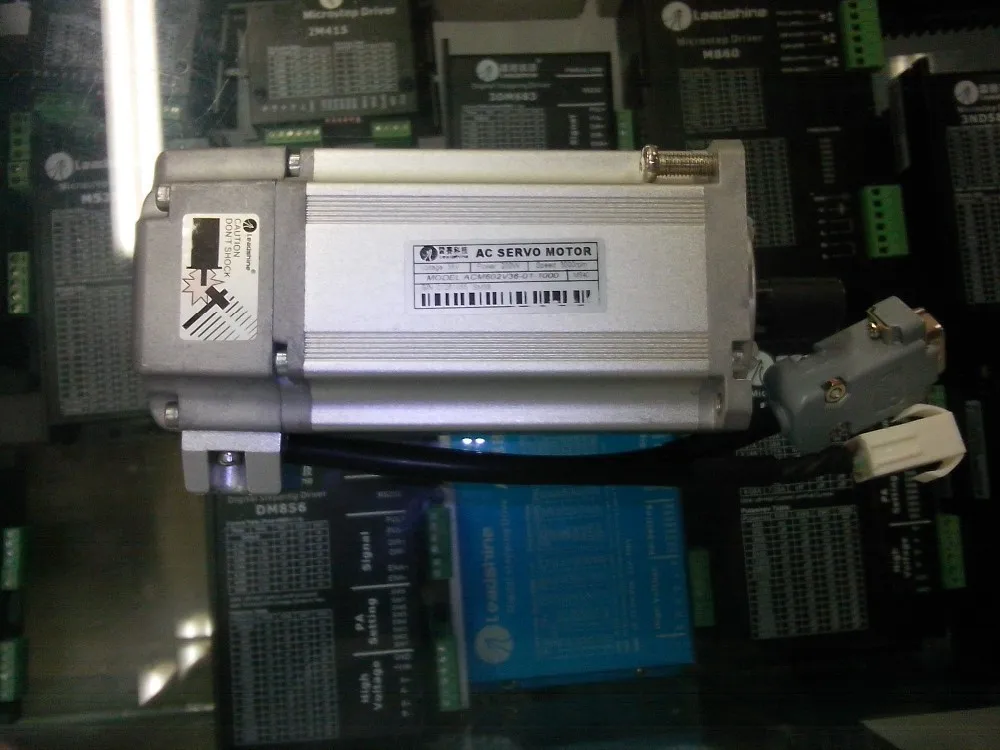 400 Вт Leadshine AC Серводвигатель ACM604V60-01-1000 работа 60 в Запуск 3000 об/мин 1.27нм кодер 1000 линия работа с серводвигателем ACS806