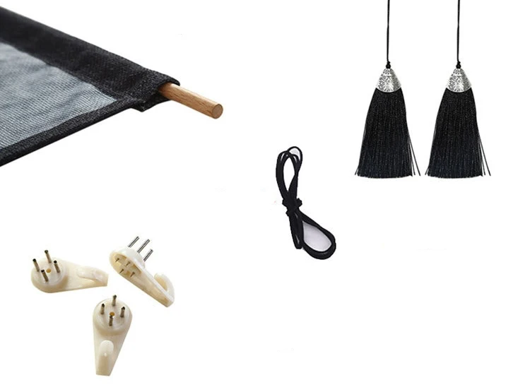 3 шт./компл. зеленых листьев растений акварель Подвесной Настенный гобелен с