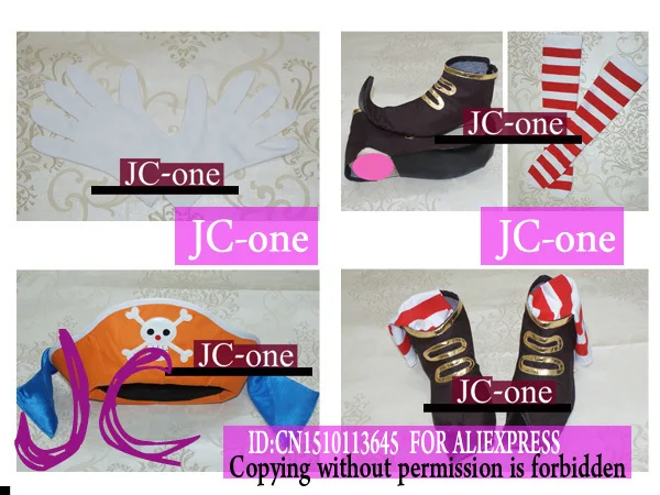 ONE PIECE BUGGY COSPLAY COSTUME ANIME | Тематическая одежда и униформа