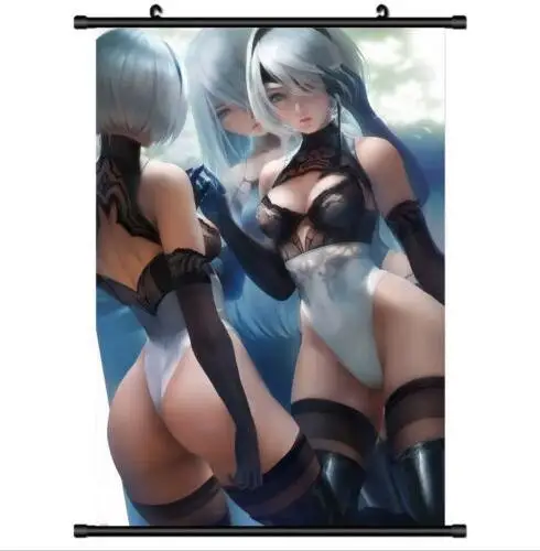 Декоративный постер NieR Automata аниме манга стены прокрутки украшения дома японский