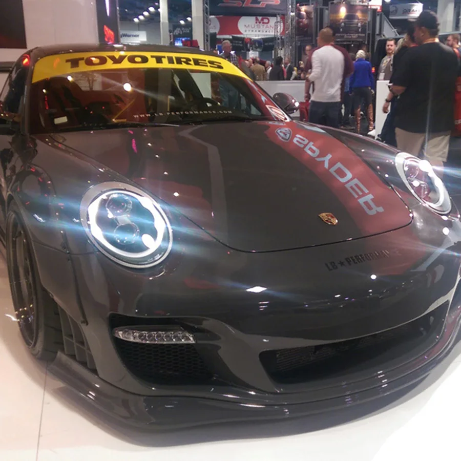 Биксеноновый прожектор с линзой передняя фара s для Porsche 997 передсветильник 2005-2009