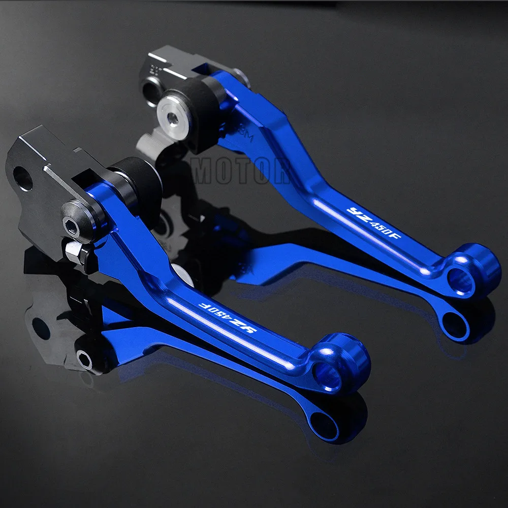 BU For YZ450F 01-07 Для Yamaha YZ450F 2001- YZ450 YZ 450F 450 F ЧПУ Алюминий мотоцикла Dirt Pit Bike Мотокросс Сводные сцепные рычаги - Цвет: BU For YZ450F 01-07