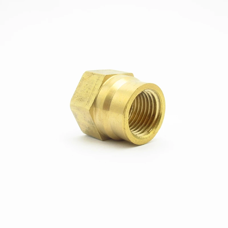1/4 &quotBSP мама x 3/8&quot BSP Женская резьба латунный штуцер для трубы шестигранный