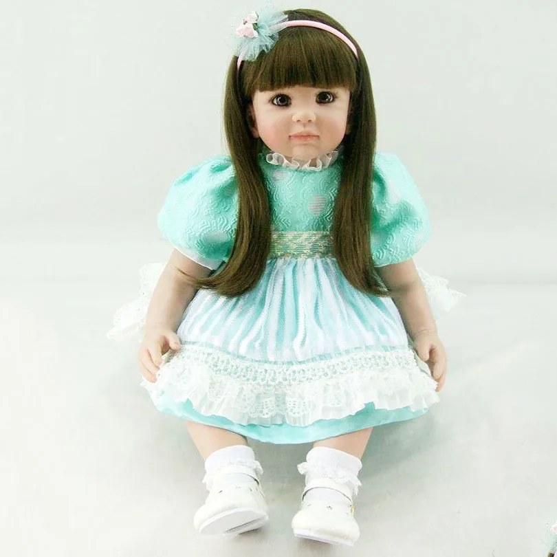 Высококачественные мягкие куклы ручной работы 60 см милые зеленые модные детские