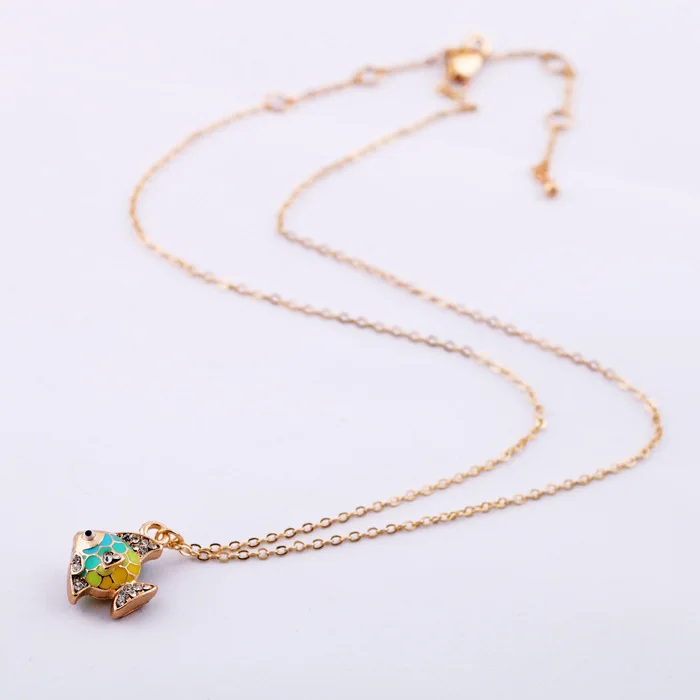 qdsj- Qingdao Korean version of the popular new drip jewelry necklace female fish | Украшения и аксессуары