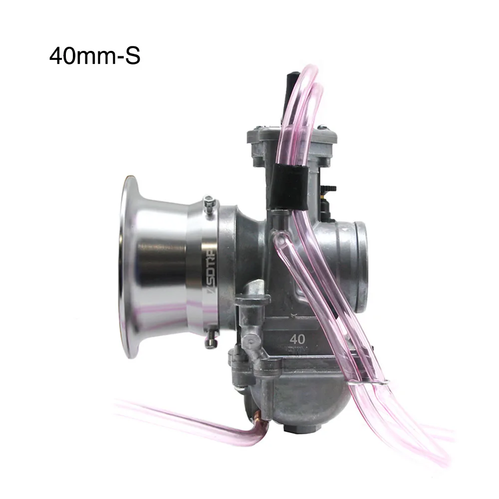 PWM-S 40mm Alconstar 34-42 мм PWM карбюратор для мотоцикла 125cc-250cc 2 т 4 т ход гонки PWM34 36 38 40 42 мм Carb с силовой струей - Цвет: PWM-S 40mm