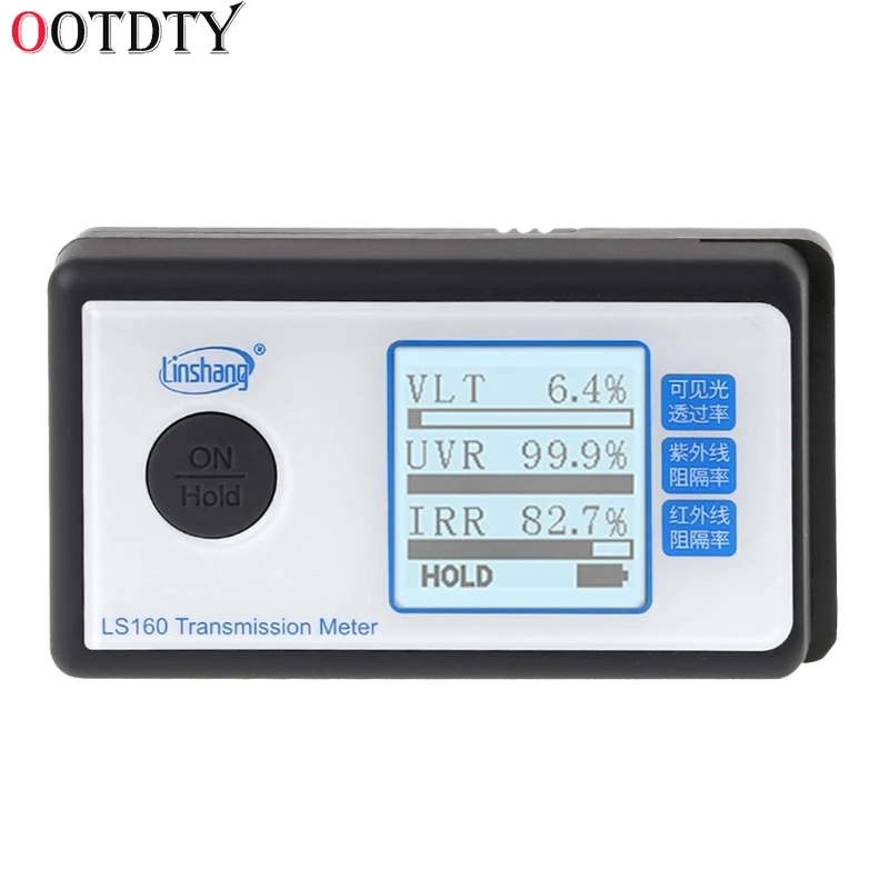 OOTDTY LS160 Портативный пленка для защиты от солнца Трансмиссия метр Тесты оконная