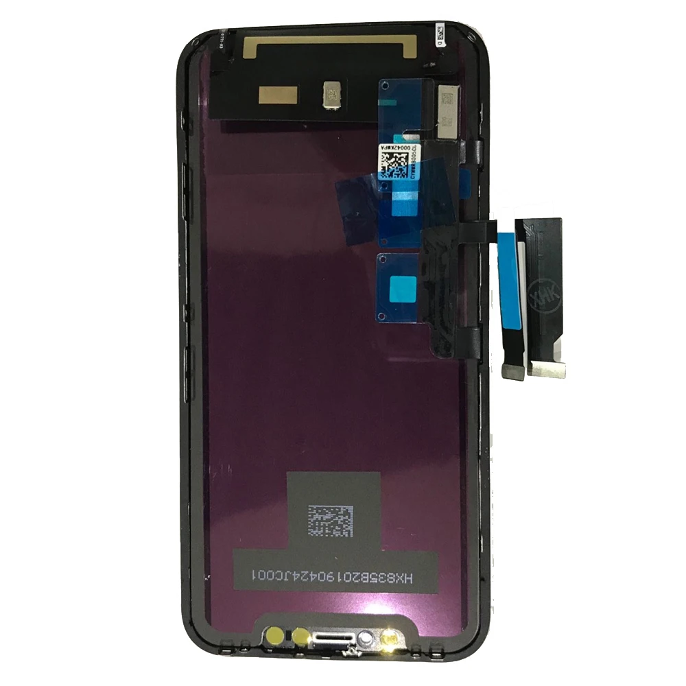 Без битых пикселей lcd для iPhone XR дисплей кодирующий преобразователь сенсорного