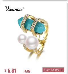 Viennois Синий Циркон Rhinestone позолоченный Имитация Ювелирные изделия из жемчуга набор для женская свадебная горный хрусталь проложили Свадебные украшения