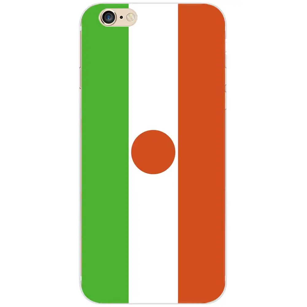 Чехлы для телефонов из ТПУ с национальным флагом iPhone|Бамперы| |