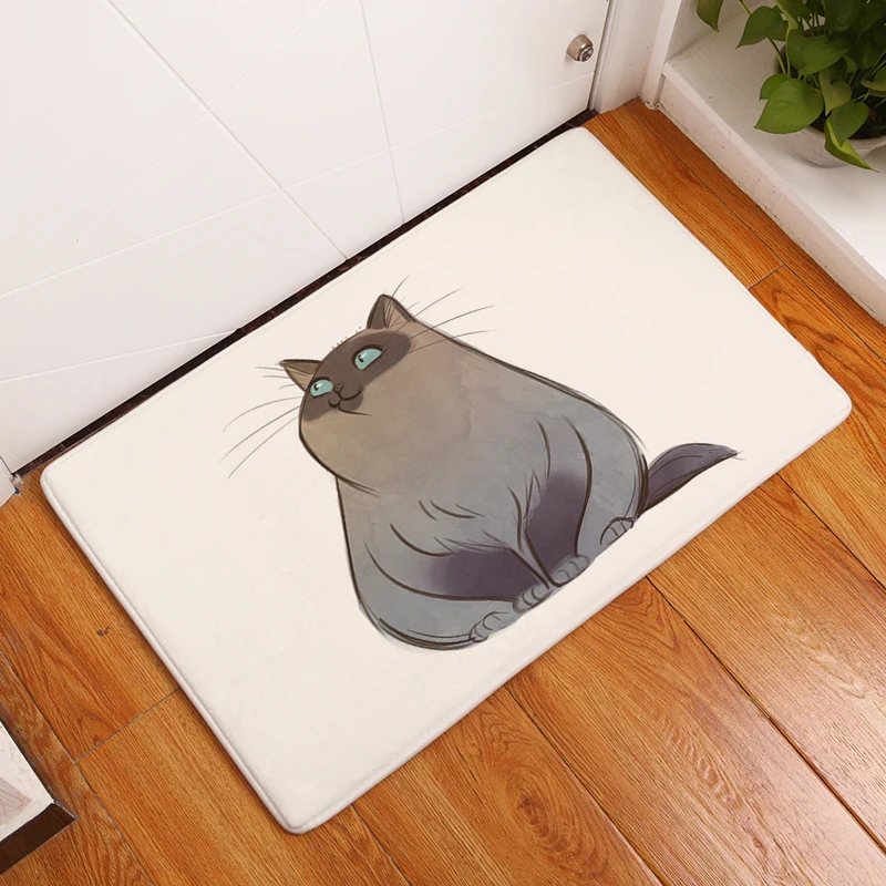 Новинка 2017 Нескользящие ковры с принтом кухонные коврики для дома гостиной 40x60 см