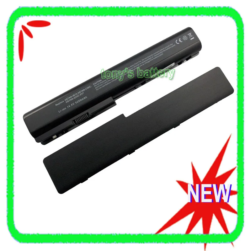 Аккумулятор 8 ячеек для HP Pavilion dv7t dv7-1000 DV8 DV8t-1000 HDX18 480385-001 HSTNN-DB75 HSTNN-OB75 HSTNN-IB75 IB74 HSTNN-C50C