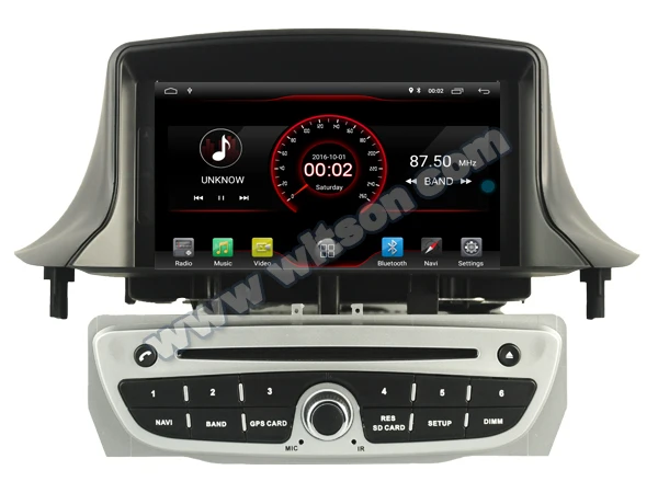 WITSON Android 9,0 Восьмиядерный(Восьмиядерный) 4G ram 64G rom автомобильный dvd-плеер gps для RENAULT Megane III 2009-2011 автомобильный аудио gps радио