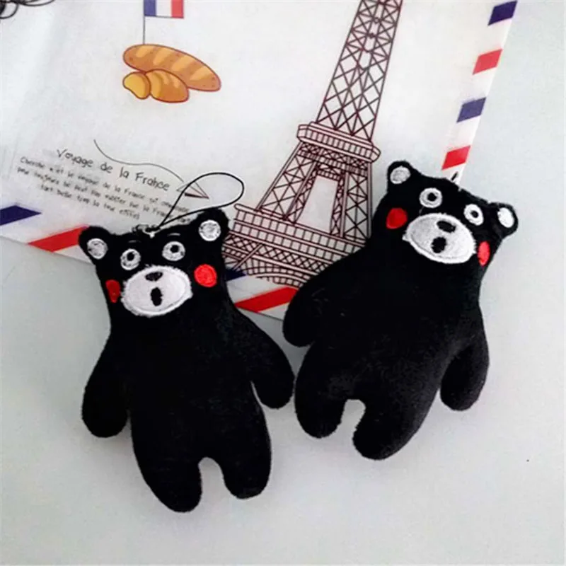 1 милый медведь Kumamoto плюшевая сумка маленький мобильный телефон кукла-подвеска