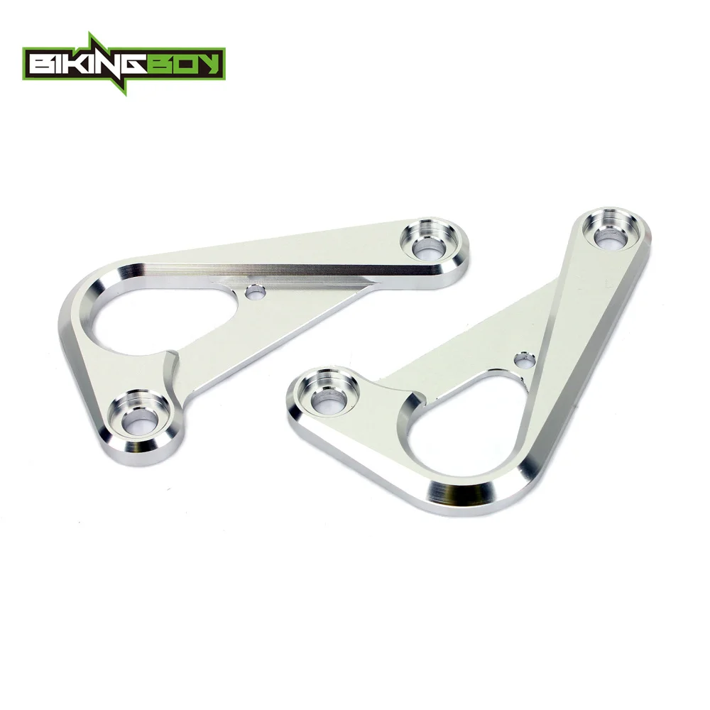 

BIKINGBOY Racing Hooks Hook For Kawasaki ZX6R ZX-6R Ninja 13 14 15 16 17 Subframe Tie Downs Anodized Billet Aluminium Alloy