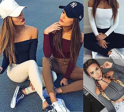 Женский облегающий укороченный топ боди в Корейском стиле модный сексуальный