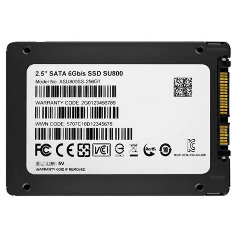 Оригинальный твердотельный Накопитель ADATA SU800 3D NANO SSD 128GB 256GB 2 5 Solid HD SATA3 HDD диск для
