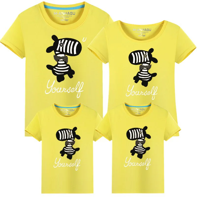 Boutique children tee cartoon T-shirt printing casual sportswear cotton | Мать и ребенок