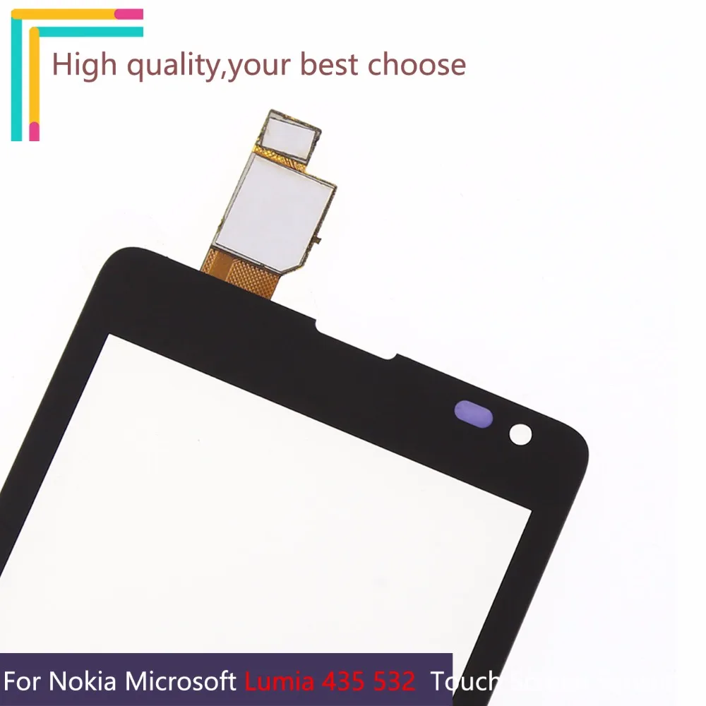 10 шт. для Nokia microsoft Lumia 435 532 N435 N532 сенсорный экран Сенсорная панель дигитайзер