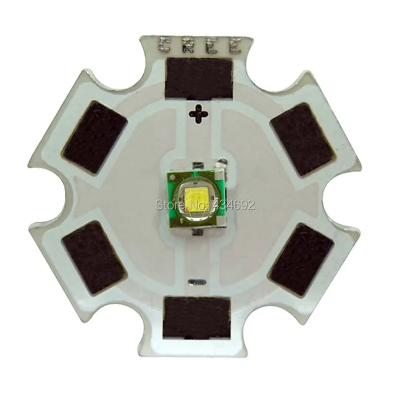 Cree XP E XPE R3 Q3 3W светодиодный излучатель многоцветный свет