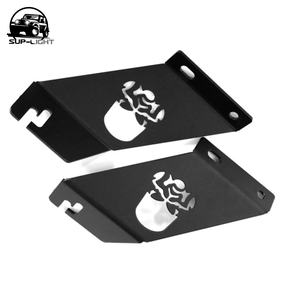 20pcs/10set A03 skull j-eep Hood Mount bracket Kit Use for 20 inch single row led light bar | Автомобили и мотоциклы