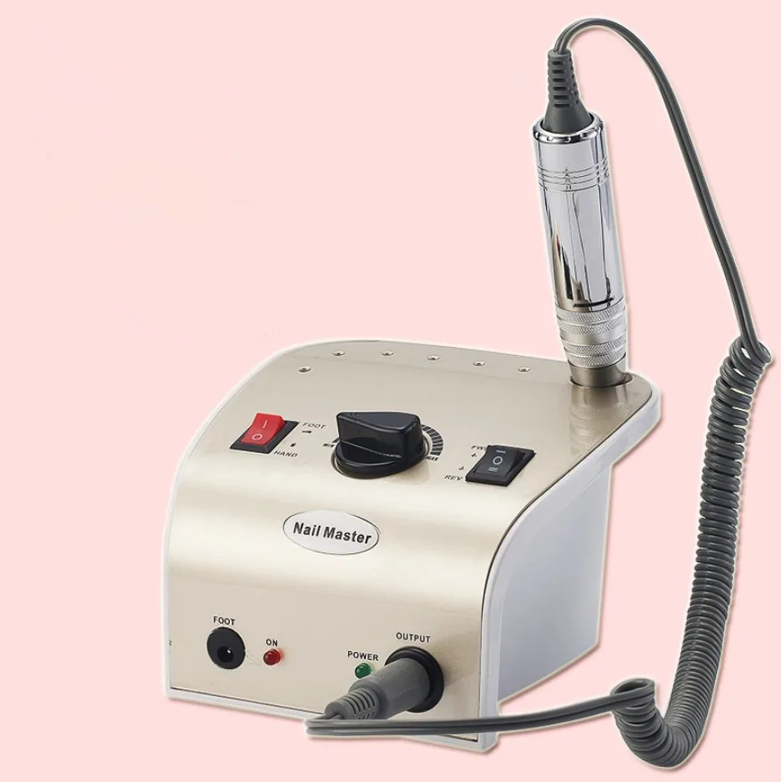 Электрическая дрель для ногтей фрезерный станок маникюра 35000RPM35W аппарат все
