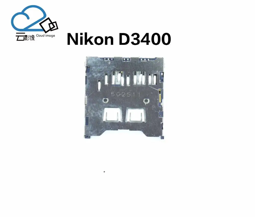 Держатель слота для sd-карты памяти для Nikon D3400 SLR цифровых запчастей