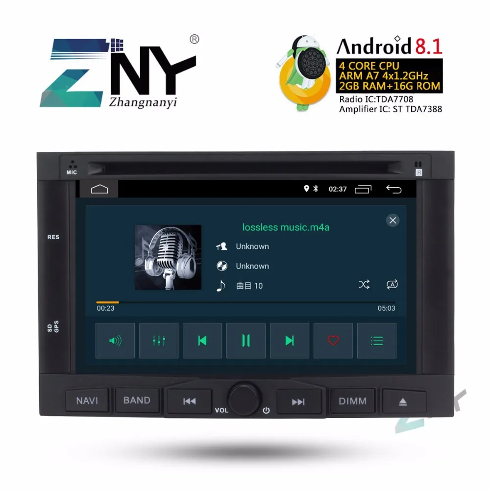 7 &quotAndroid 8 1 автомобильный Стерео Авторадио для peugeot 3008 5008 gps FM RDS Wi Fi 2 Din Мультимедиа