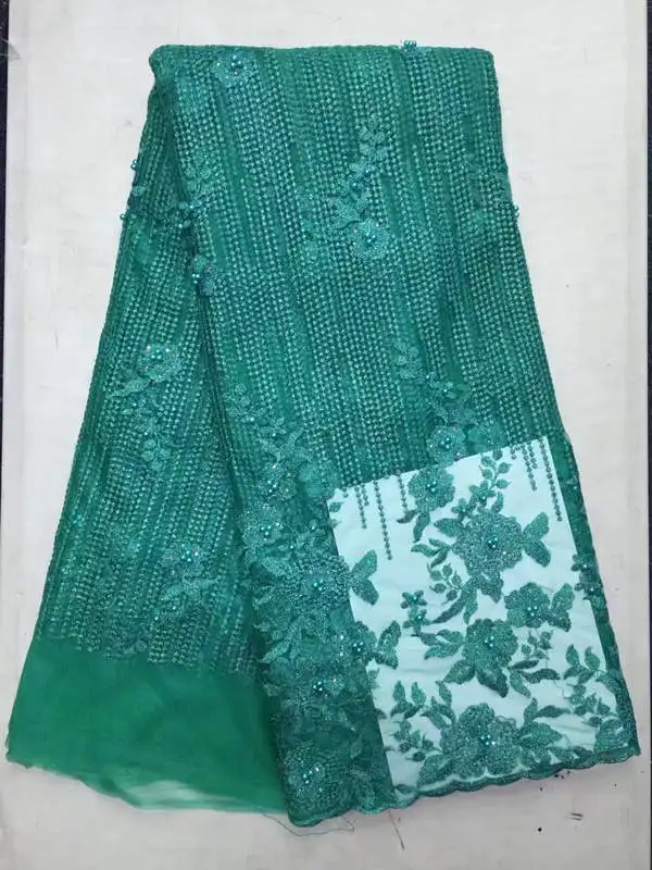 YLB137-3! (6color)wonderful African net lace fabric with beads wholesale price sale top quality French for party dress! | Дом и сад