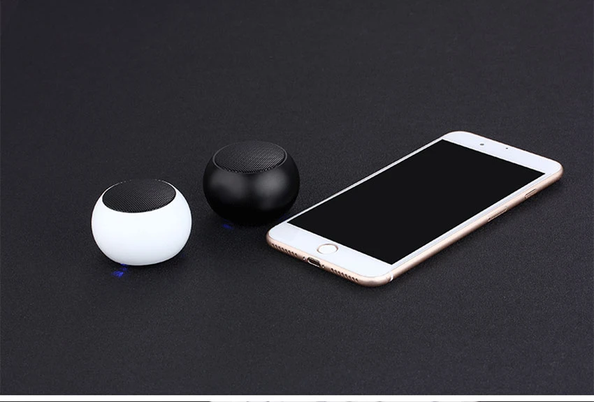 Aimitek BM3D мини TWS портативный Bluetooth динамик истинный беспроводной стерео сабвуфер громкой связи громкий динамик с микрофоном для смартфонов