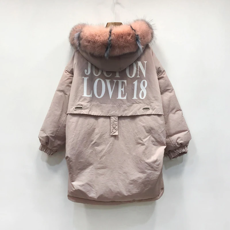 Зимние женские куртки 90% белый утиный пух парки с капюшоном пальто Воротник из