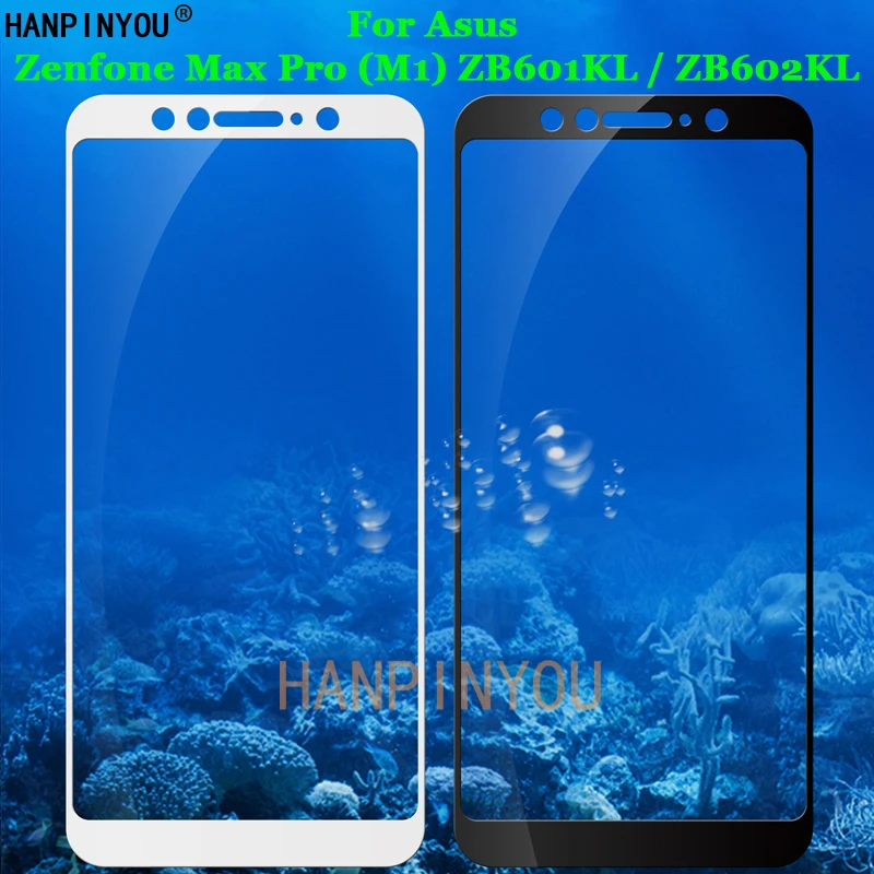 Для Asus Zenfone Max Pro (M1) ZB601KL ZB602KL полное покрытие закаленное стекло 9H 2.5D Премиум